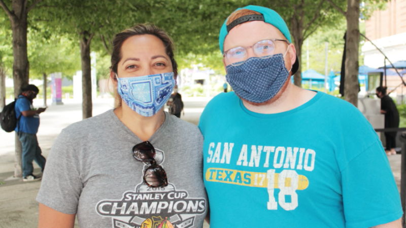 Jessica Barajas and Jeremy Hunding